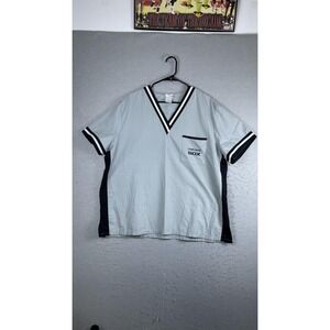 Chicago White Sox Shirt Mens XL Gray MLB Baseball V‎ Neck Genuine Merchandise
